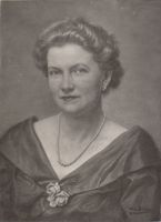 Portret van een vrouw - 1954